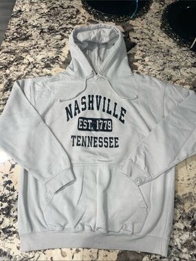 Freeway Light Gray Nashville Tennessee Crewneck Sweatshirt